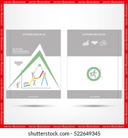 brochure icon vector illustration EPS 10