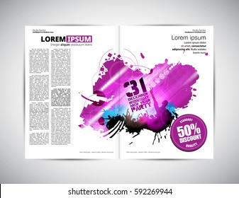 Brochure layout