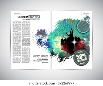 Brochure layout