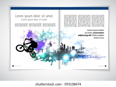 Brochure layout