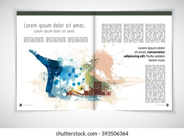 Brochure layout