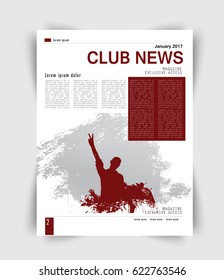 Brochure layout