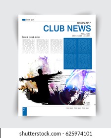 Brochure layout