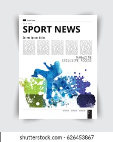 Brochure layout