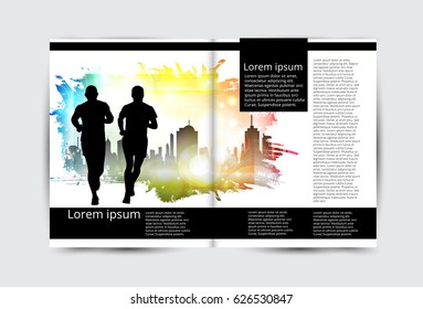 Brochure layout