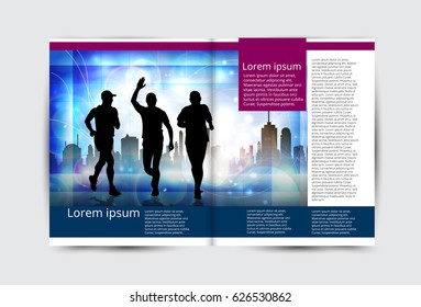 Brochure layout