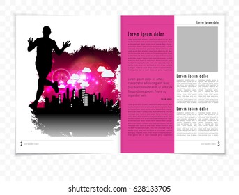 Brochure layout