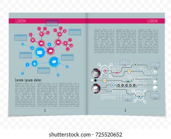 Brochure layout