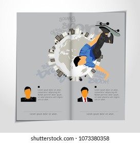 Brochure layout easy to editable