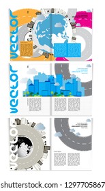Brochure layout easy to editable