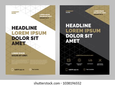 Brochure Layout template, cover design background, annual reports. Can be adapt to Brochure, Poster, Corporate Presentation, Flyer, Banner, Website. Layout template in A4 size.