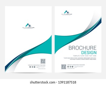 Brochure Layout template, cover design background