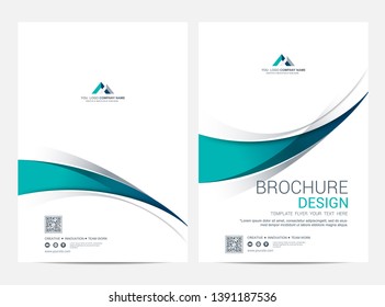 Brochure Layout template, cover design background