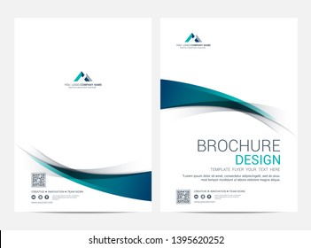 Brochure Layout template, cover design background