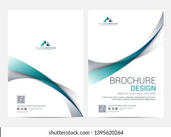 Brochure Layout template, cover design background