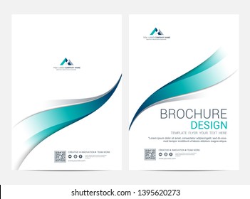 Brochure Layout template, cover design background