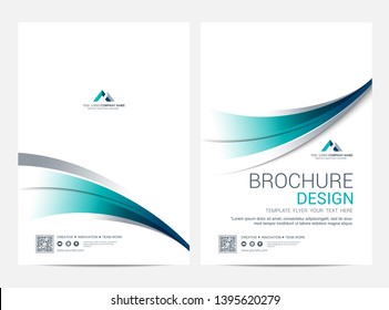 Brochure Layout template, cover design background