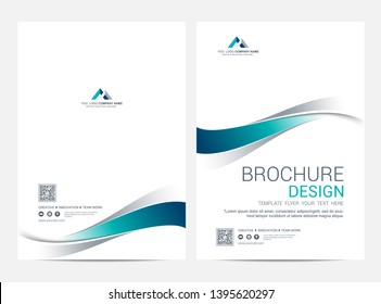 Brochure Layout template, cover design background