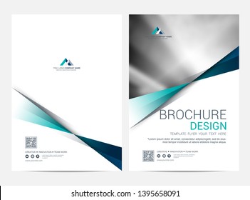 Brochure Layout template, cover design background