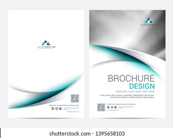 Brochure Layout template, cover design background