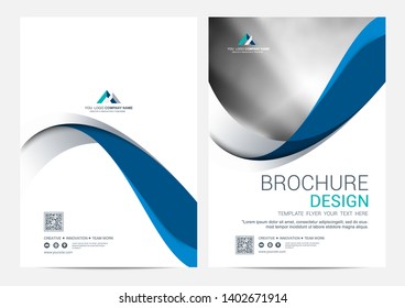 Brochure Layout template, cover design background