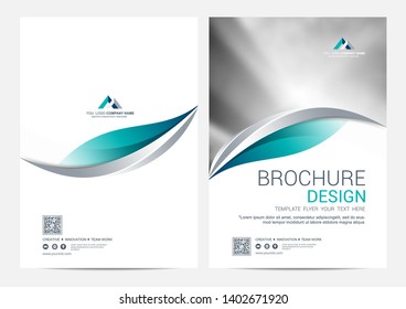 Brochure Layout template, cover design background