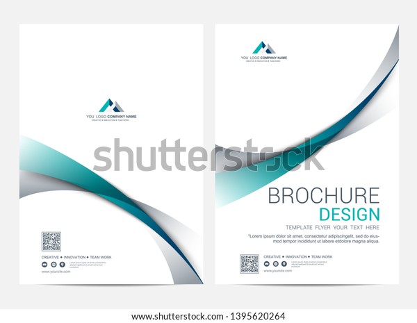 Broschure Layout Vorlage Cover Design Hintergrund Stock Vektorgrafik Lizenzfrei