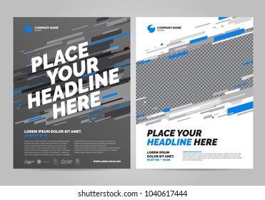 Brochure Layout template design. Can be adapt to Brochure, Annual Report, Magazine, Poster, Flyer, Banner, Website.