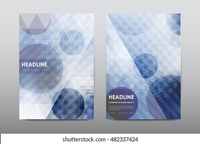 Brochure layout template flyer design vector, Magazine booklet cover abstract background