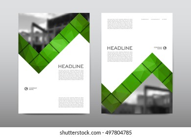 Brochure layout template flyer design vector, Magazine booklet cover abstract background