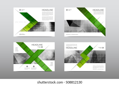 Brochure layout template flyer design vector, Magazine booklet cover abstract background
