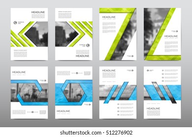 Brochure layout template flyer design vector, Magazine booklet cover abstract background
