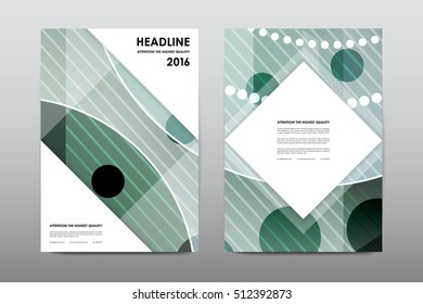 Brochure layout template flyer design vector, Magazine booklet cover abstract background