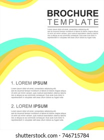 Brochure Layout template style collection