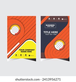 Brochure Magazine Poster Corporate Presentation Portfolio Flyer
Business Flyer poster pamphlet Template  vector
infographic view mockup Vector eps illustration