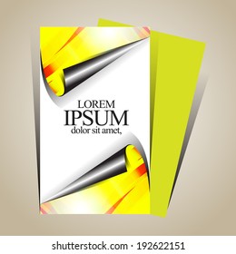 brochure modern