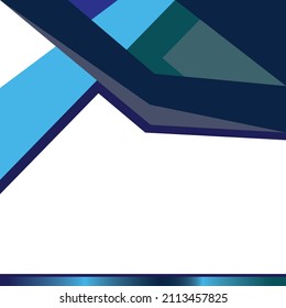 Brochure new creative design blue color