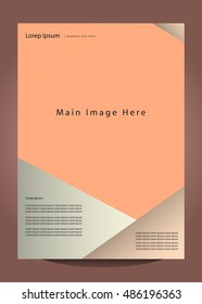 Brochure Poster and magazine vector design Layout template