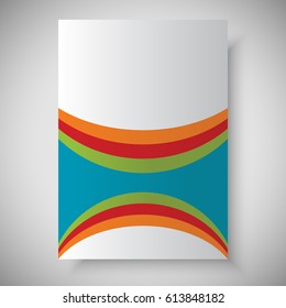 brochure, poster template design