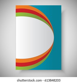 brochure, poster template design