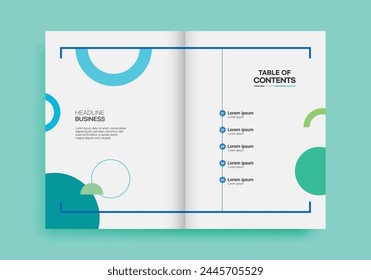 Brochure Table of Contents Template