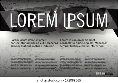 Brochure template 