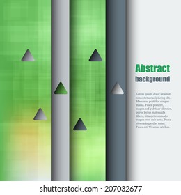 Brochure template with abstract background. Eps10 Vector illustration