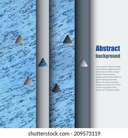 Brochure template with abstract background. Eps10 Vector illustration