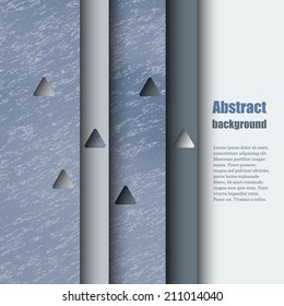 Brochure template with abstract background. Eps10 Vector illustration