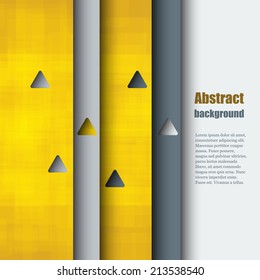 Brochure template with abstract background. Eps10 Vector illustration