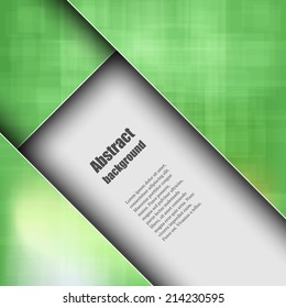 Brochure template with abstract background. Eps10 Vector illustration