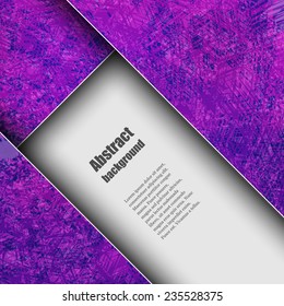 Brochure template with abstract background. Eps10 Vector illustration