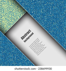 Brochure template with abstract background. Eps10 Vector illustration