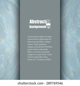 Brochure template with abstract background. Eps10 Vector illustration